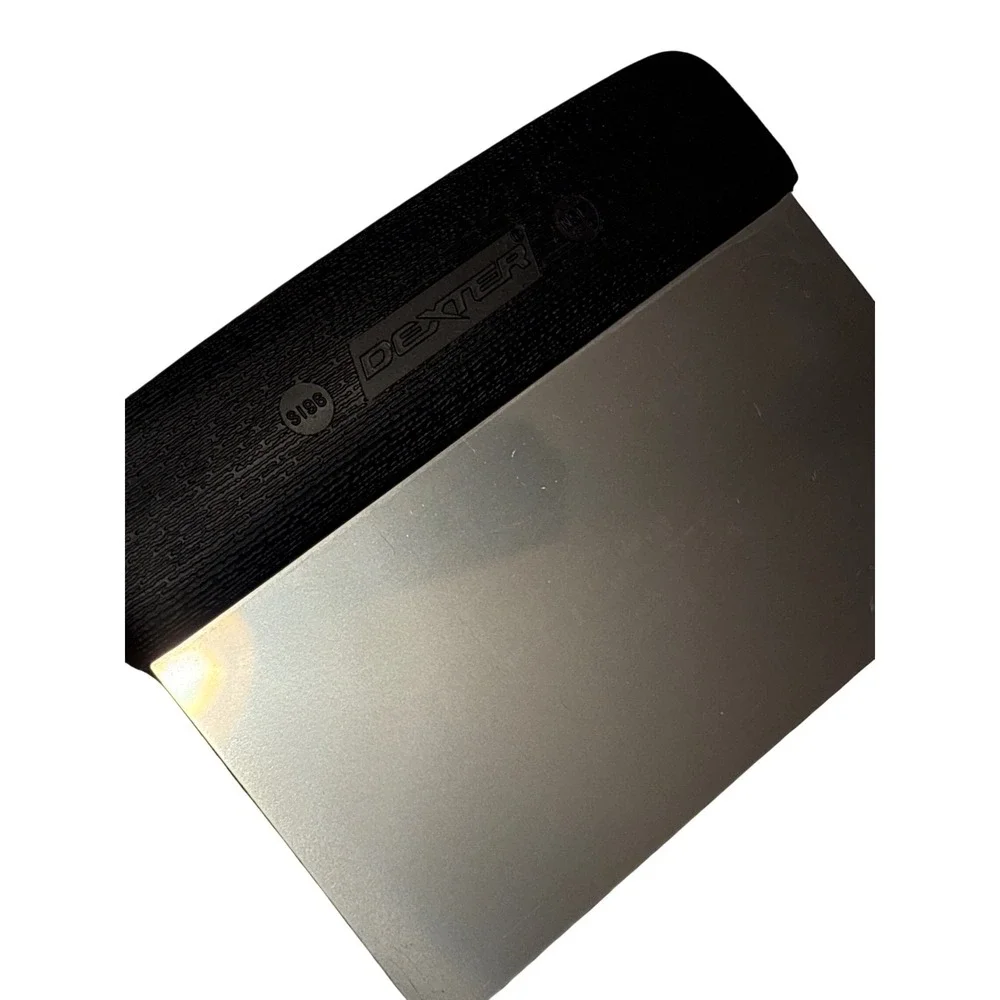 NEW Dexter Sani Safe Stainless Steel Dough Cutter‎ Scraper 6x3